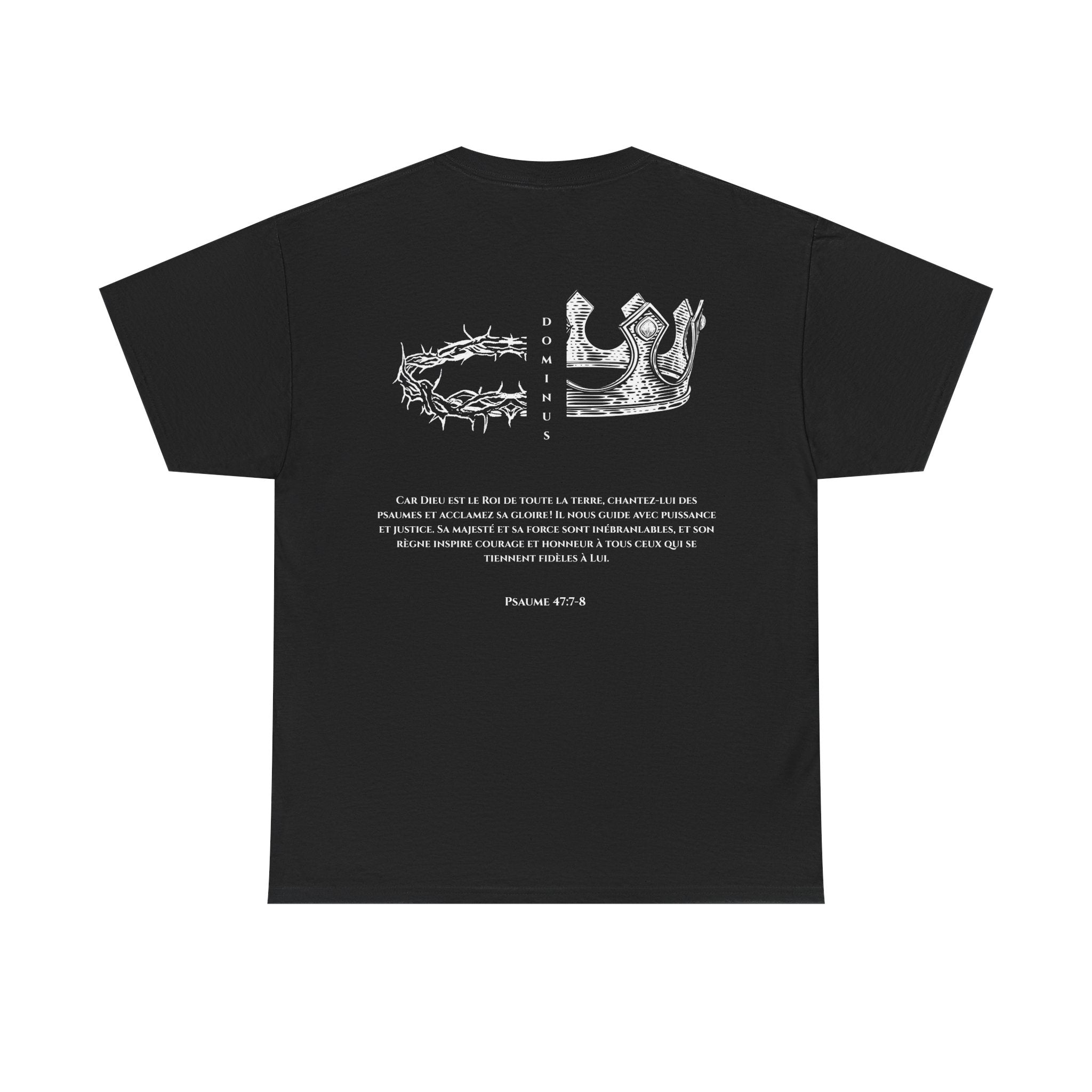 DOMINUS T-SHIRT - NOIR