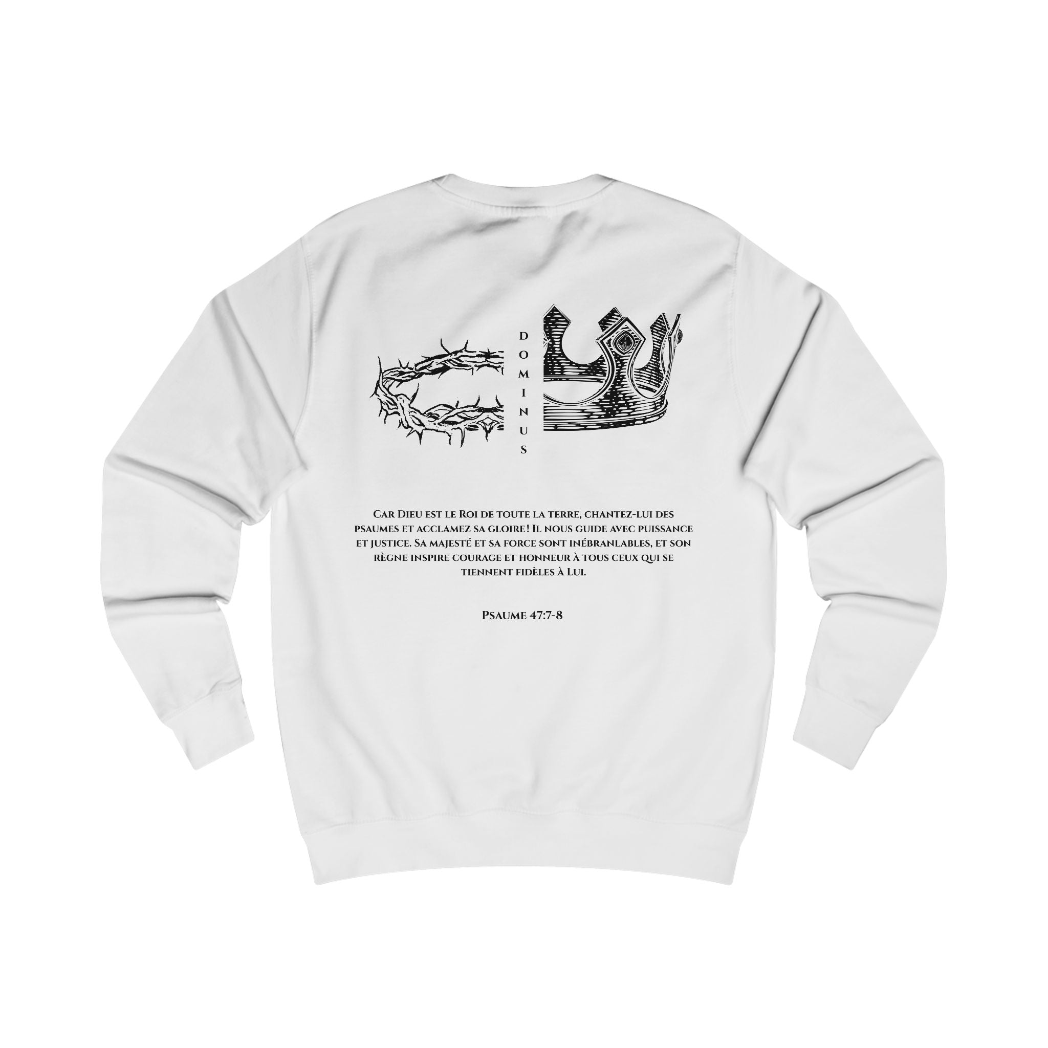 DOMINUS SWEATSHIRT - BLANC